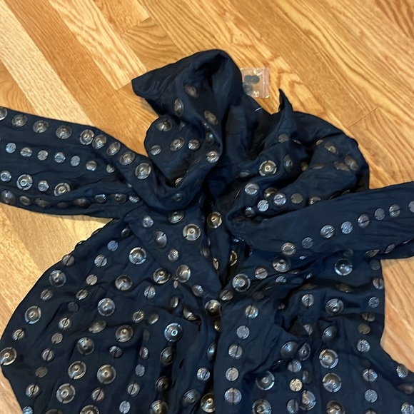 Free People Chelsea Coin Moto Jacket Size S $700 NWT - Picture 17 of 17